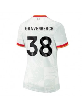 Liverpool Ryan Gravenberch #38 Zenski Rezervni Dres 2024-25 Kratak Rukavima